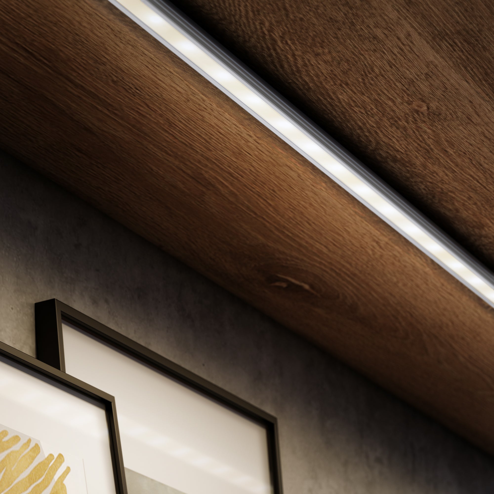 Reglette LED per cucina, ripostiglio e cabina armadio Talina, luce bianco  naturale-bianco caldo, 2.6 cm, 1 x 7W 770LM IP20 INSPIRE