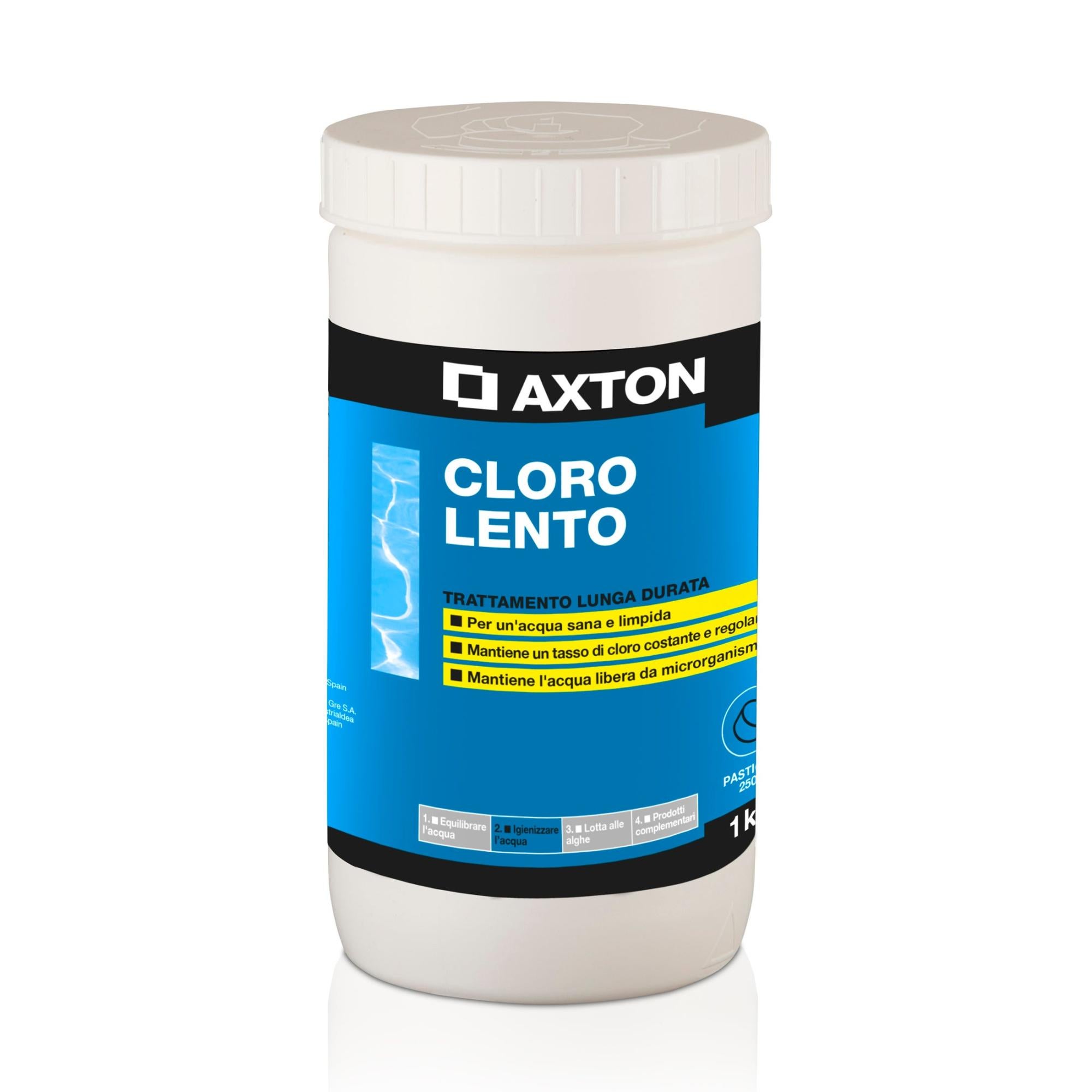 PASTIGLIE DI CLORO LENTO 90% PAPILLON - KG.1 - PASTIGLIA DA 200 GR - Foto 2