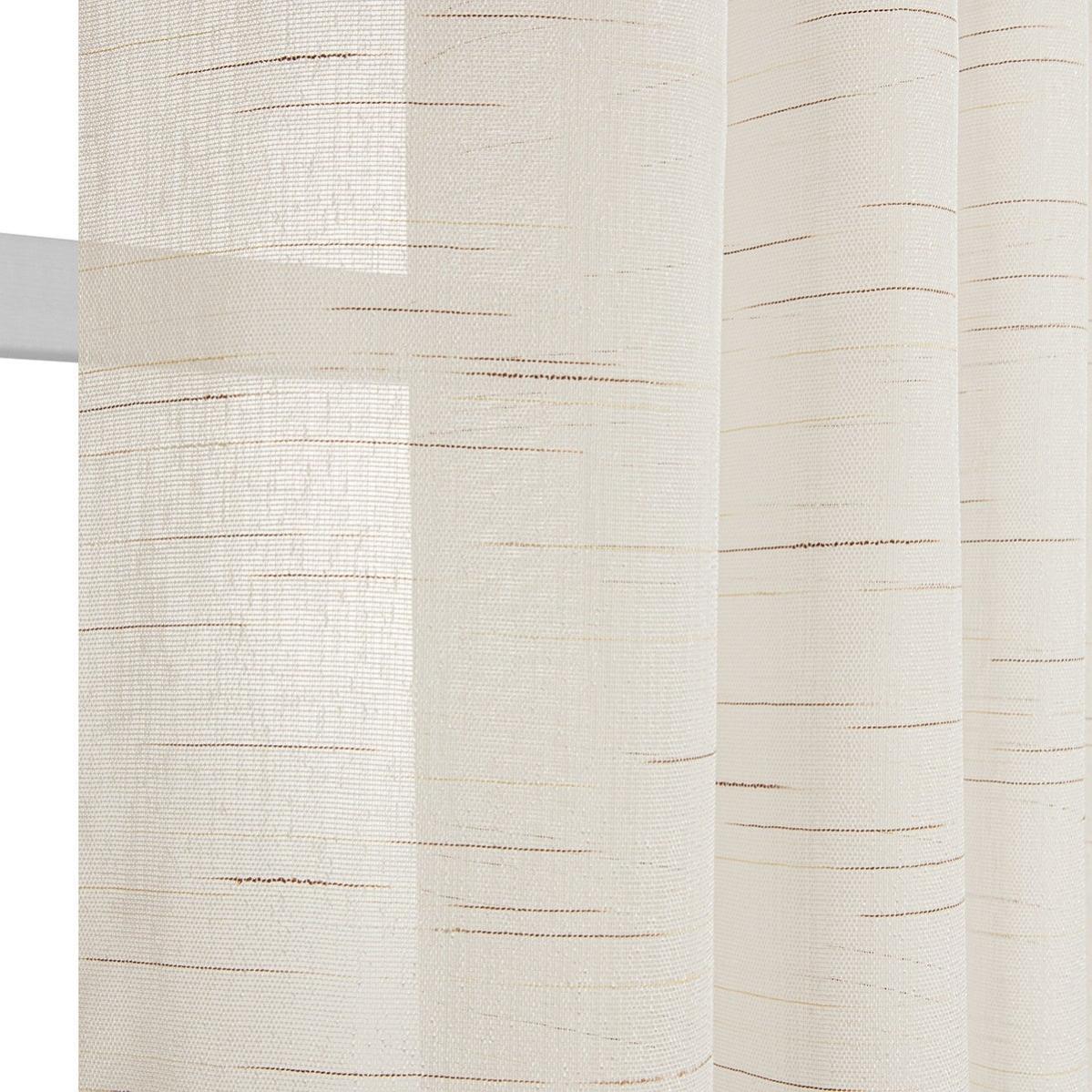 Tenda semi-filtrante Carrara silver occhielli 140x280 cm | Leroy Merlin