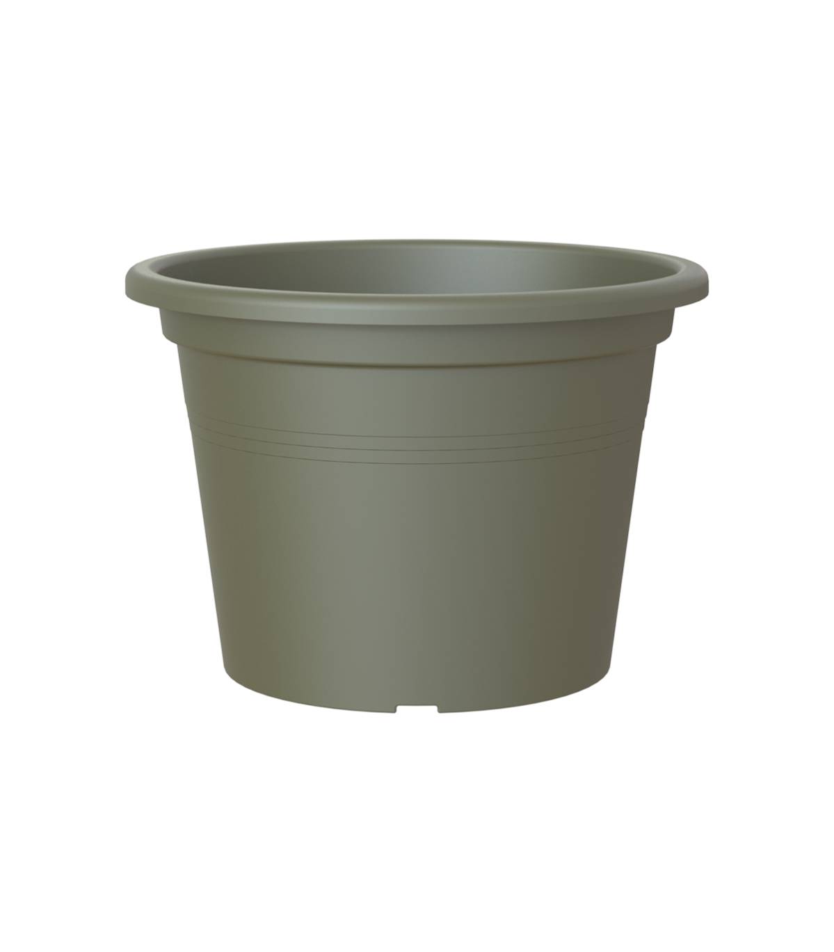 Vaso quadrato per esterni o interni 50x50x50h cm in polietilene nero perla
