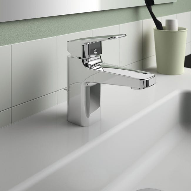 Rubinetto per lavabo con sensore Touchless in ottone Display digitale intelligen Rubinetto per lavabo con sensore Touchless in ottone Display digitale intelligen