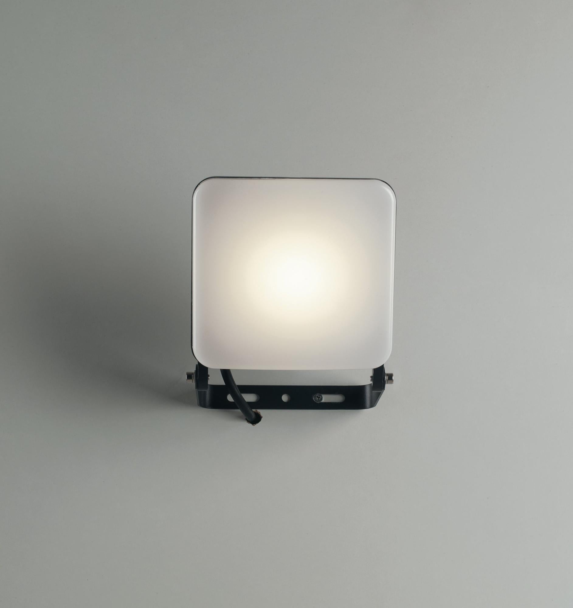 Faro proiettore Led 20W Nero da esterno IP65 Bianco neutro 4000K Aigostar