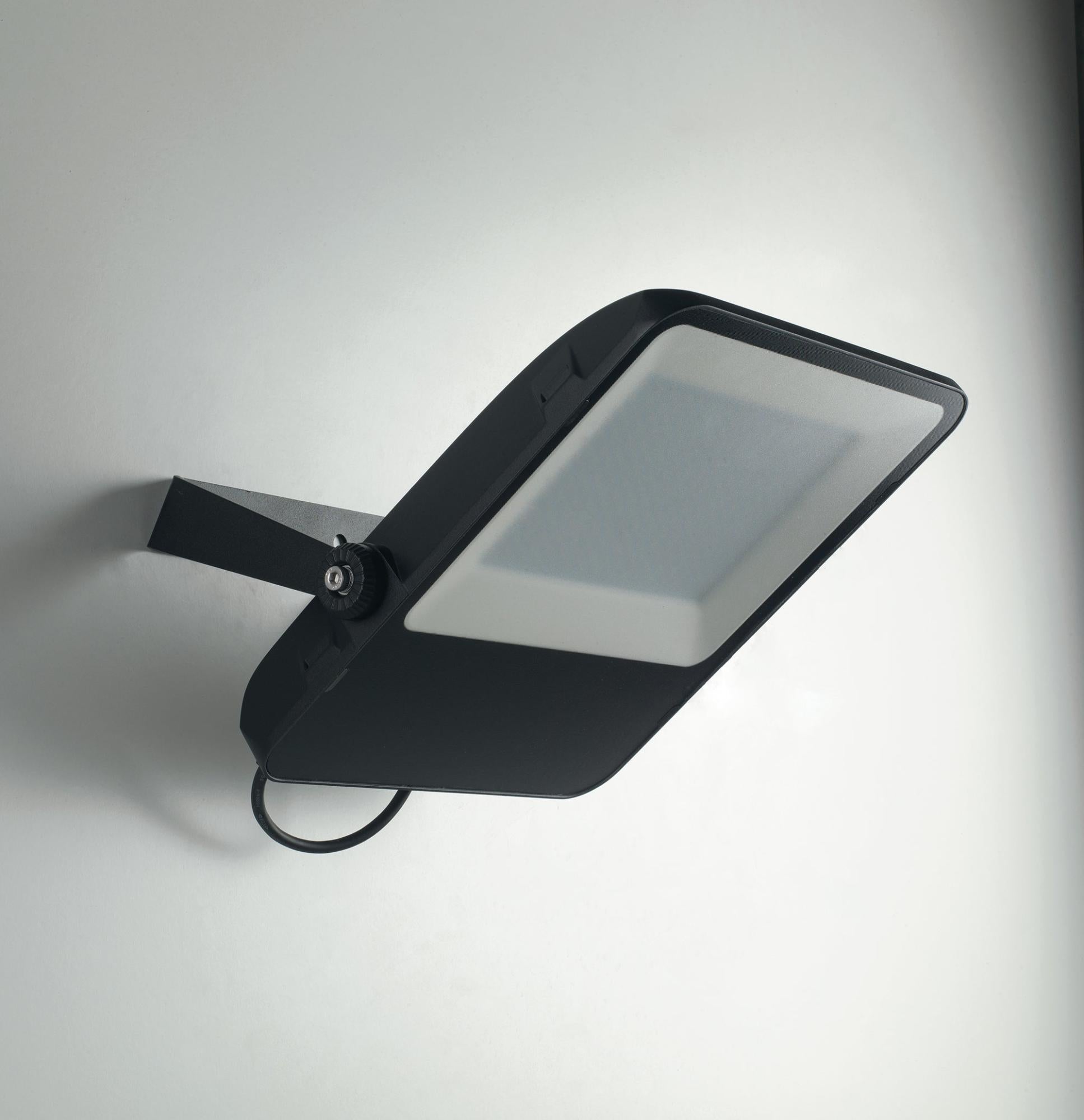Faro da esterno LED integrato Taurus in alluminio, nero, 200W 26000LM ...