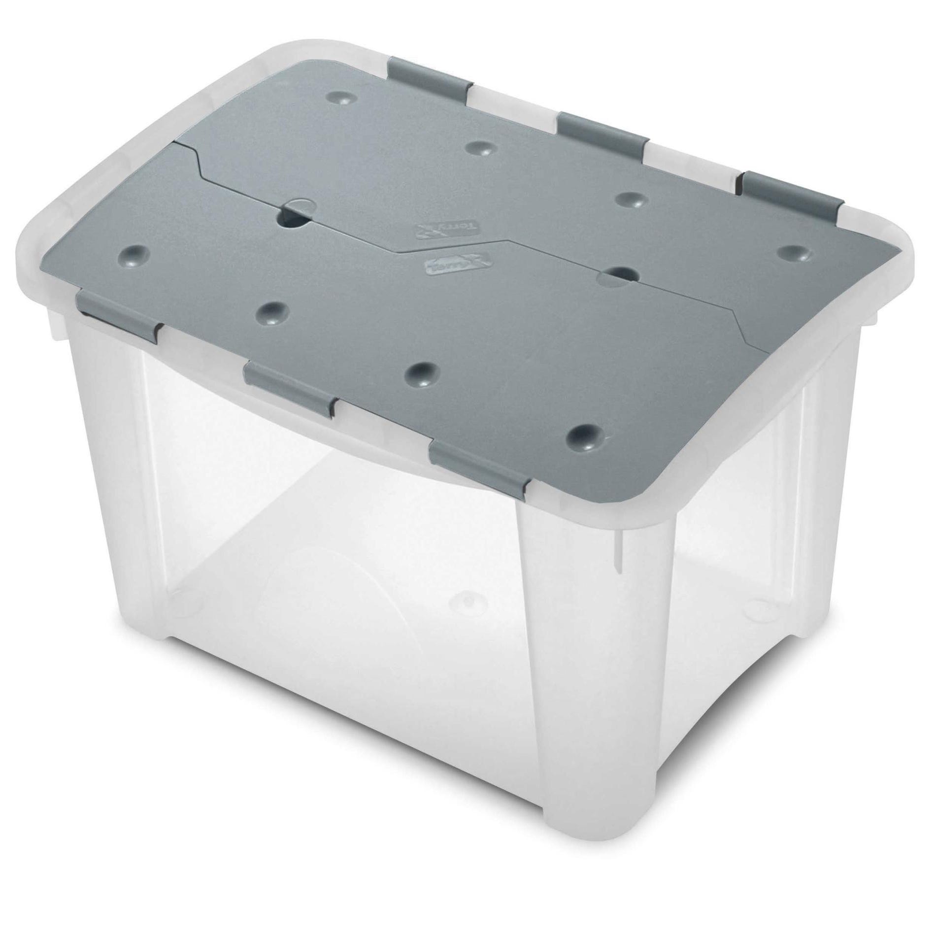 Contenitore Light Box L 27.8 x H 13.2 x P 39.6 cm trasparente