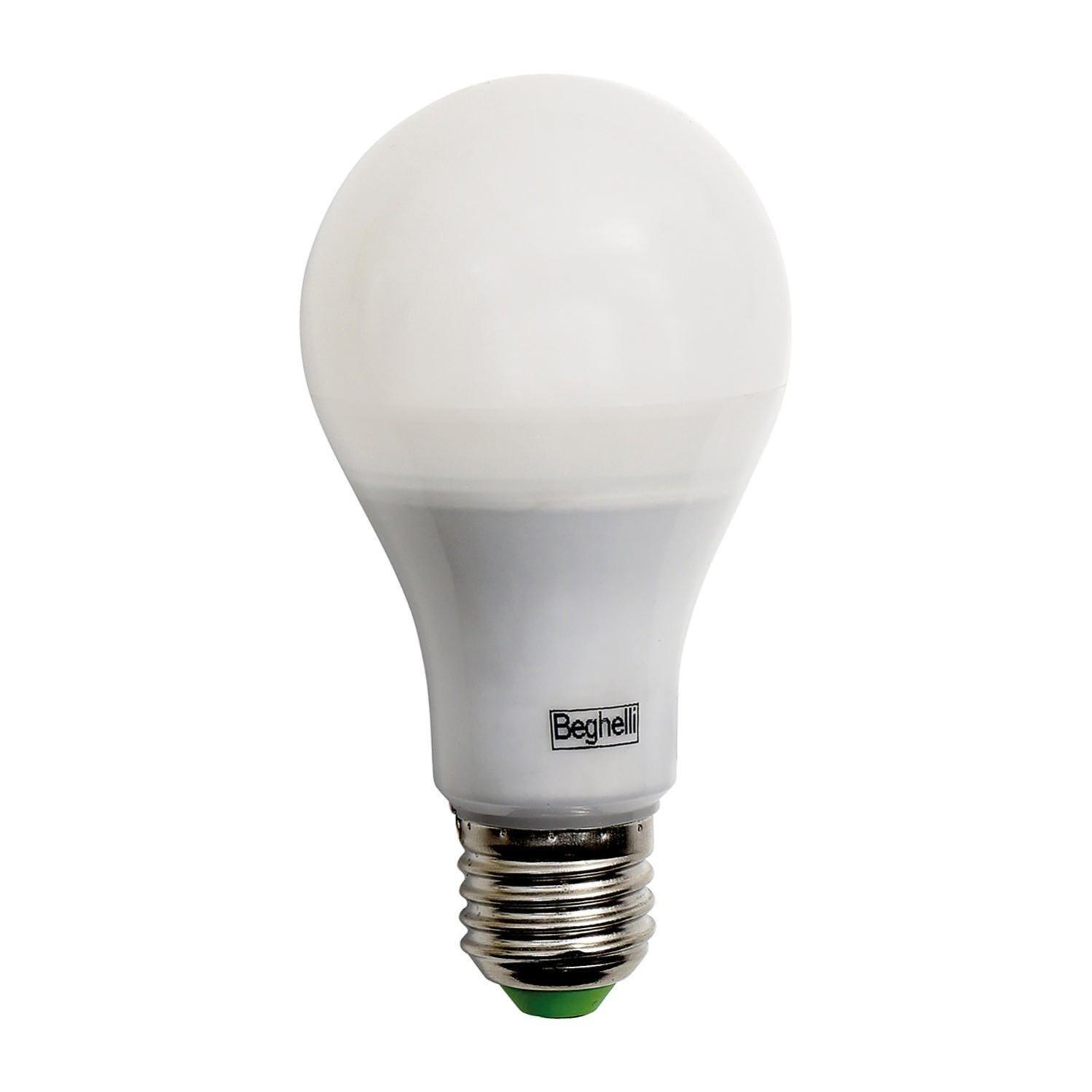 Lampadina Compatta, LED, goccia, opaco, luce calda, 150W=1600LM (equiv 22  W), 270° , BEGHELLI