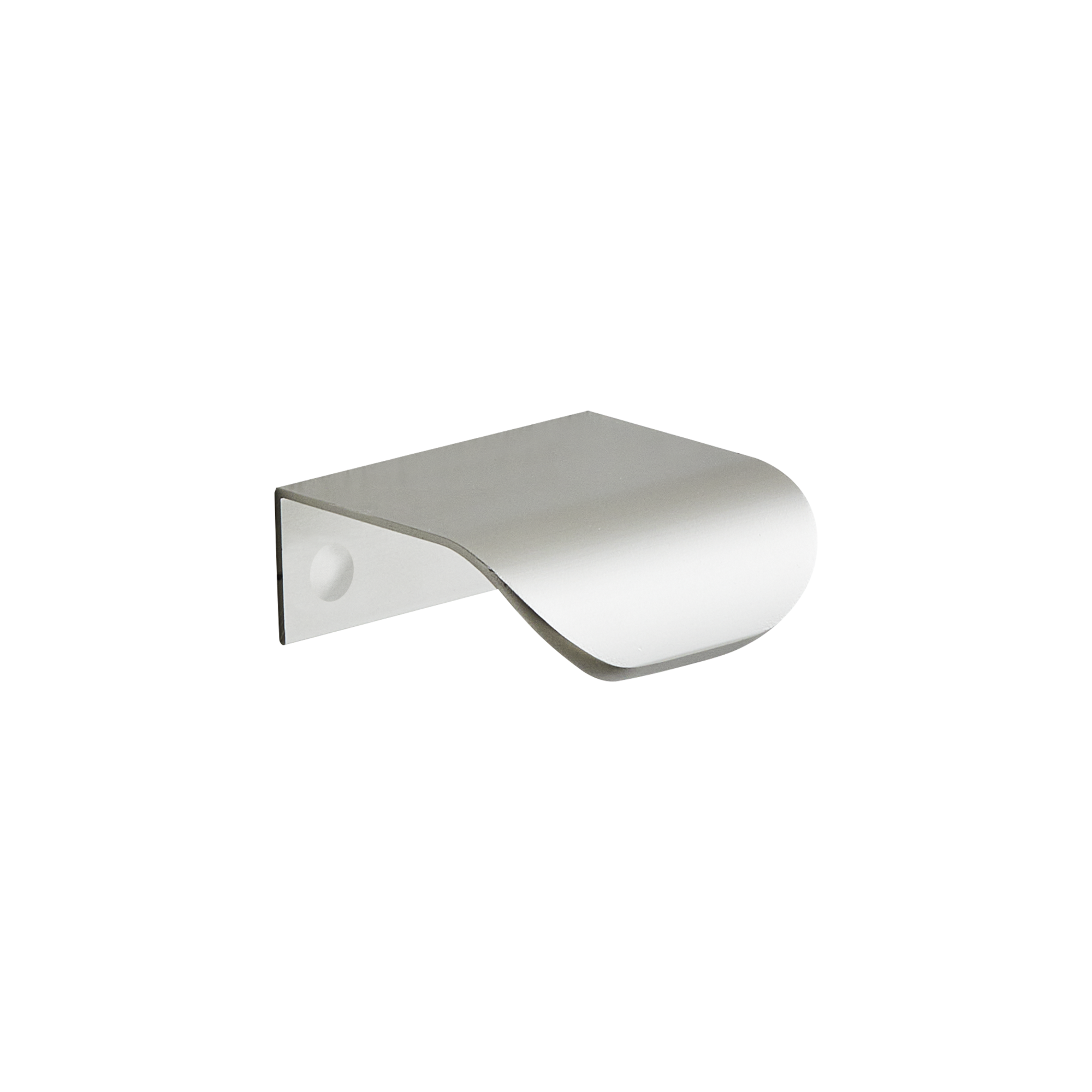 Command Gancio Decorativo in Nichel Spazzolato con 2 Strisce, Misura Media, Metallo, Medium