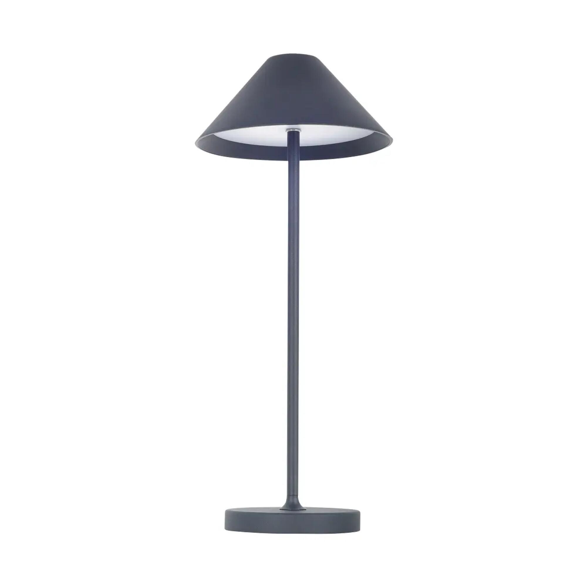 Lampada da esterno senza fili Liberty nero H 35 cm, in alluminio, luce  bianco caldo, LED