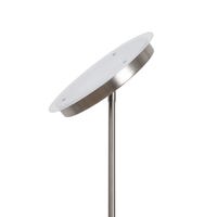 tectake® Lampada da Terra LED 20W, Piantana LED con Luce da Lettura Integrata, Arco Flessibile, Dimmerabile, Temperatura Colore Regolabile, Pannello Touch, Telecomando Magnetico - Nichel Opaco tectake® Lampada da Terra LED 20W, Piantana LED con Luce da Lettura Integrata, Arco Flessibile, Dimmerabile, Temperatura Colore Regolabile, Pannello Touch, Telecomando Magnetico - Nichel Opaco