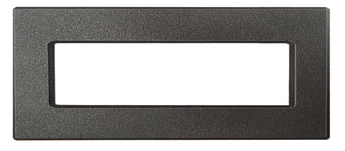 Placche Piramide Color Sabbia Per Serie Axolute - 3 Moduli, Compatibili Con Sistemi Ettroit