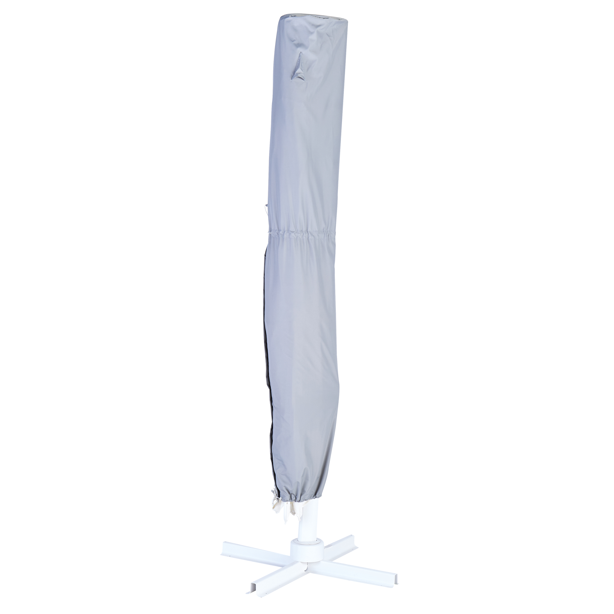 Hespéride Copertura Protettiva Per Ombrellone Decentrato – L 257x70x40 Cm, Poliestere Grigio, Modello Hambo
