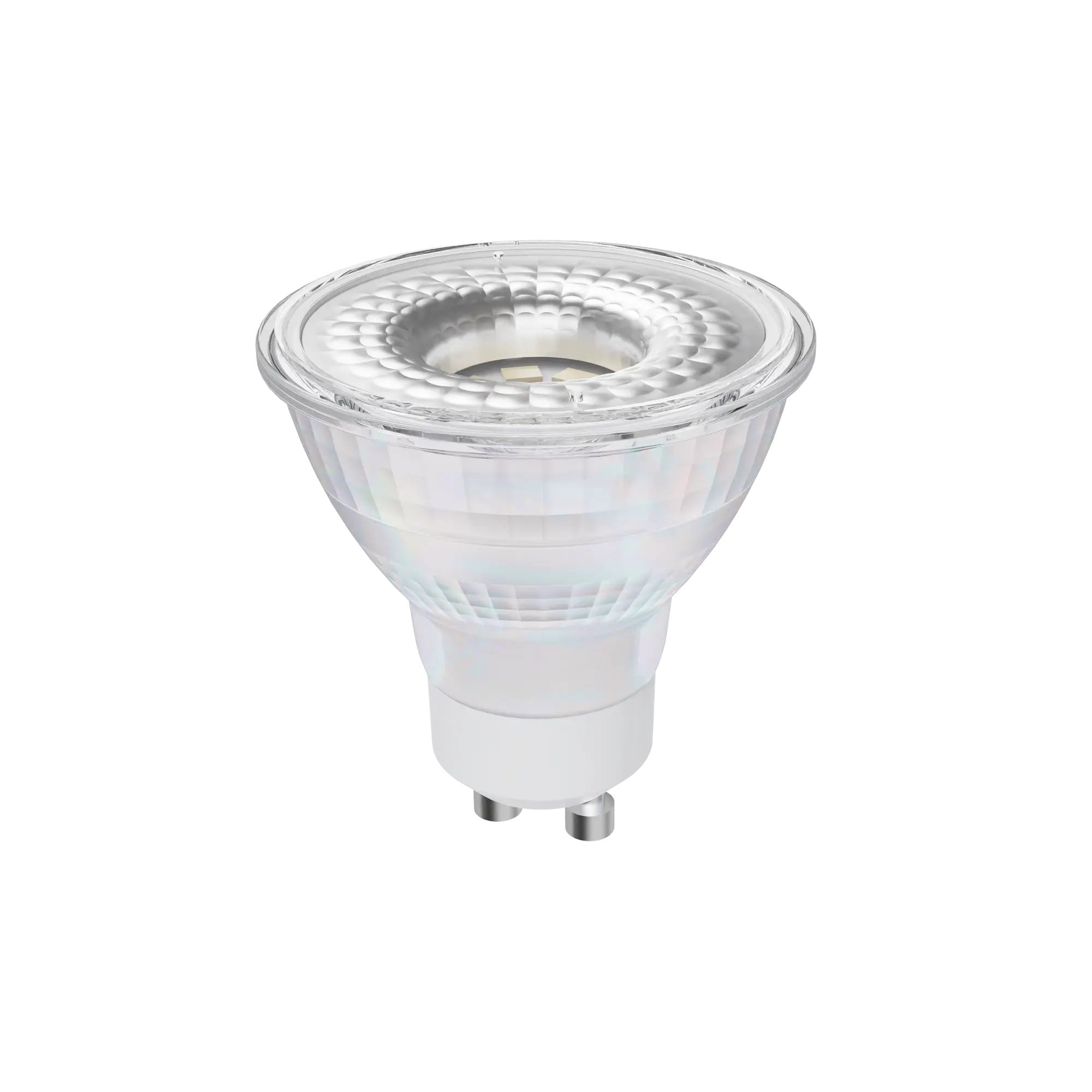 Lampadina LED, faretto, trasparente, luce calda, 4.7W=345LM (equiv 50 W),  100° , LEXMAN