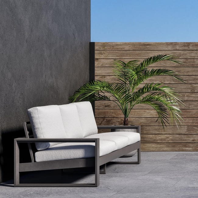 BangDon, cuscino impermeabile per mobili da giardino, con lacci di fissaggio, 100/120/140/150/160/180 cm, rettangolare, 120 x 30 cm, colore: blu BangDon, cuscino impermeabile per mobili da giardino, con lacci di fissaggio, 100/120/140/150/160/180 cm, rettangolare, 120 x 30 cm, colore: blu