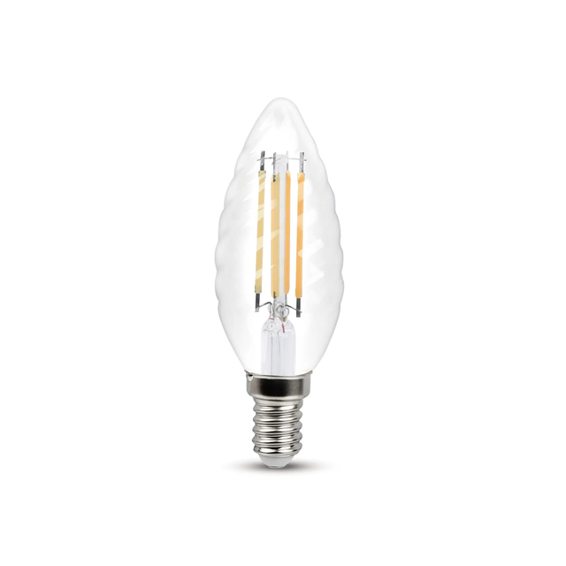 Set di 3 lampade a candela dimmerabili E14 con punta a filamento LED F35  opaco 3W