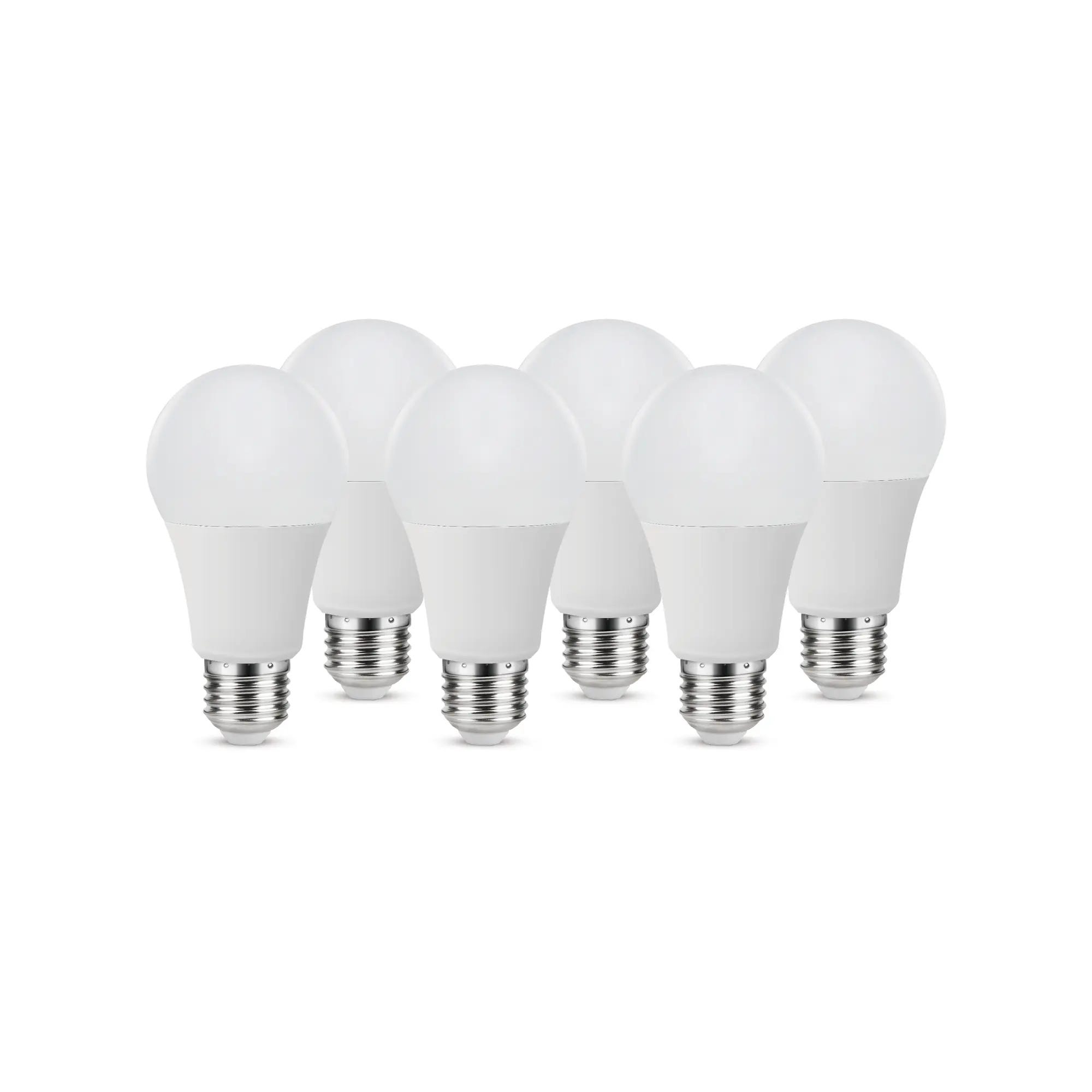 Set da 6 lampadine LED, goccia, smerigliato, luce naturale, 14.5W=1521LM  (equiv 100 W), 220° , LEXMAN
