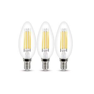 Lampadina LED, torciglione, trasparente, luce naturale, 4.5W=470LM (equiv  40 W), 330° , LEXMAN