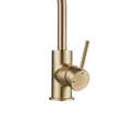 8 Rubinetto per lavabo a 3 fori in oro spazzolato diffuso con 8 Rubinetto per lavabo a 3 fori in oro spazzolato diffuso con