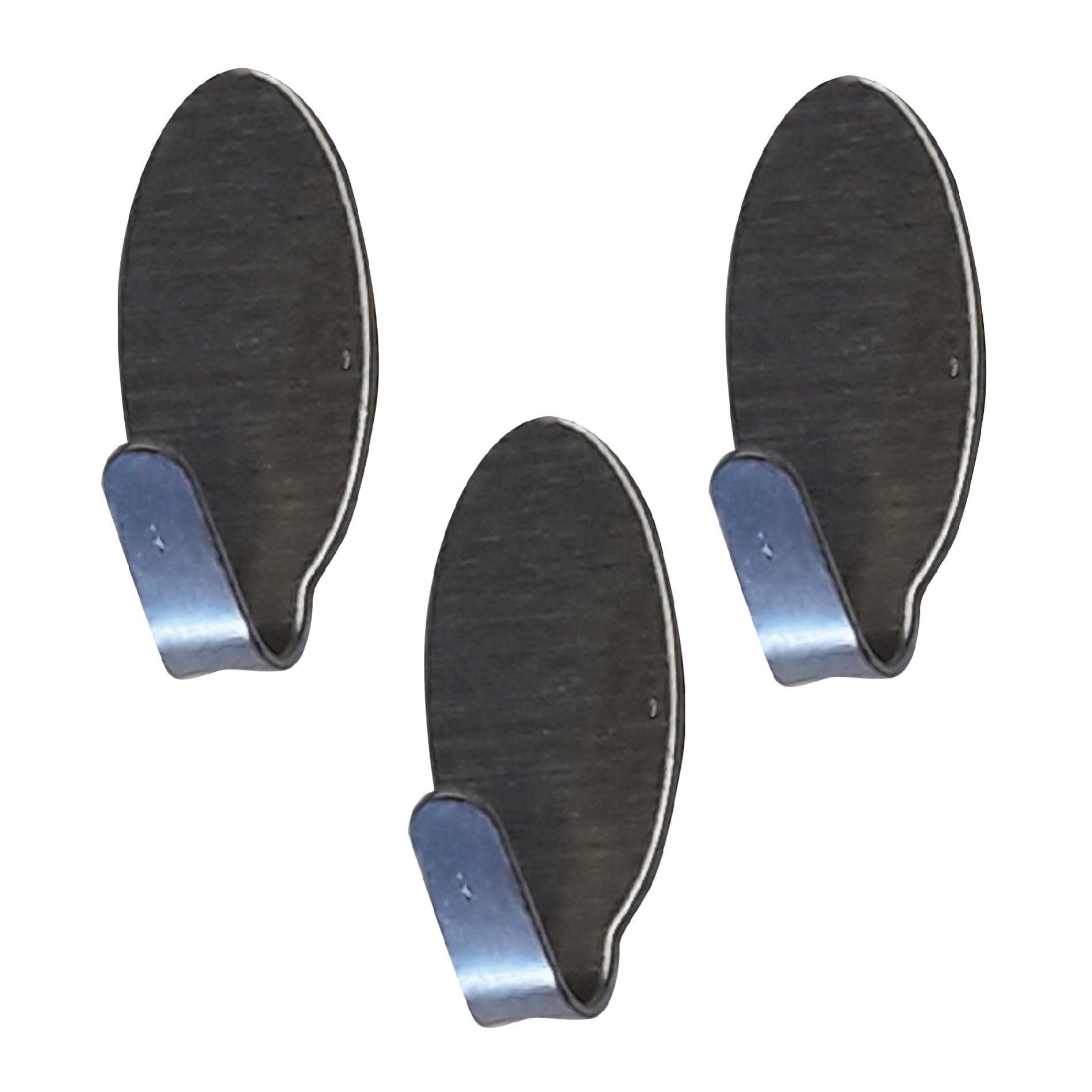 GANCIO INOX ADESIVO AD OLIVA 60 MM X 25 MM - Foto 8