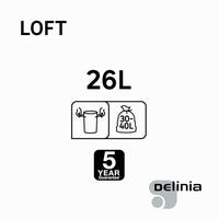 Curver 229415 Flip Bin Pattumiera Plastica Nero/Argento 26 X 34 47 Cm 25 L 881768579 Curver 229415 Flip Bin Pattumiera Plastica Nero/Argento 26 X 34 47 Cm 25 L 881768579