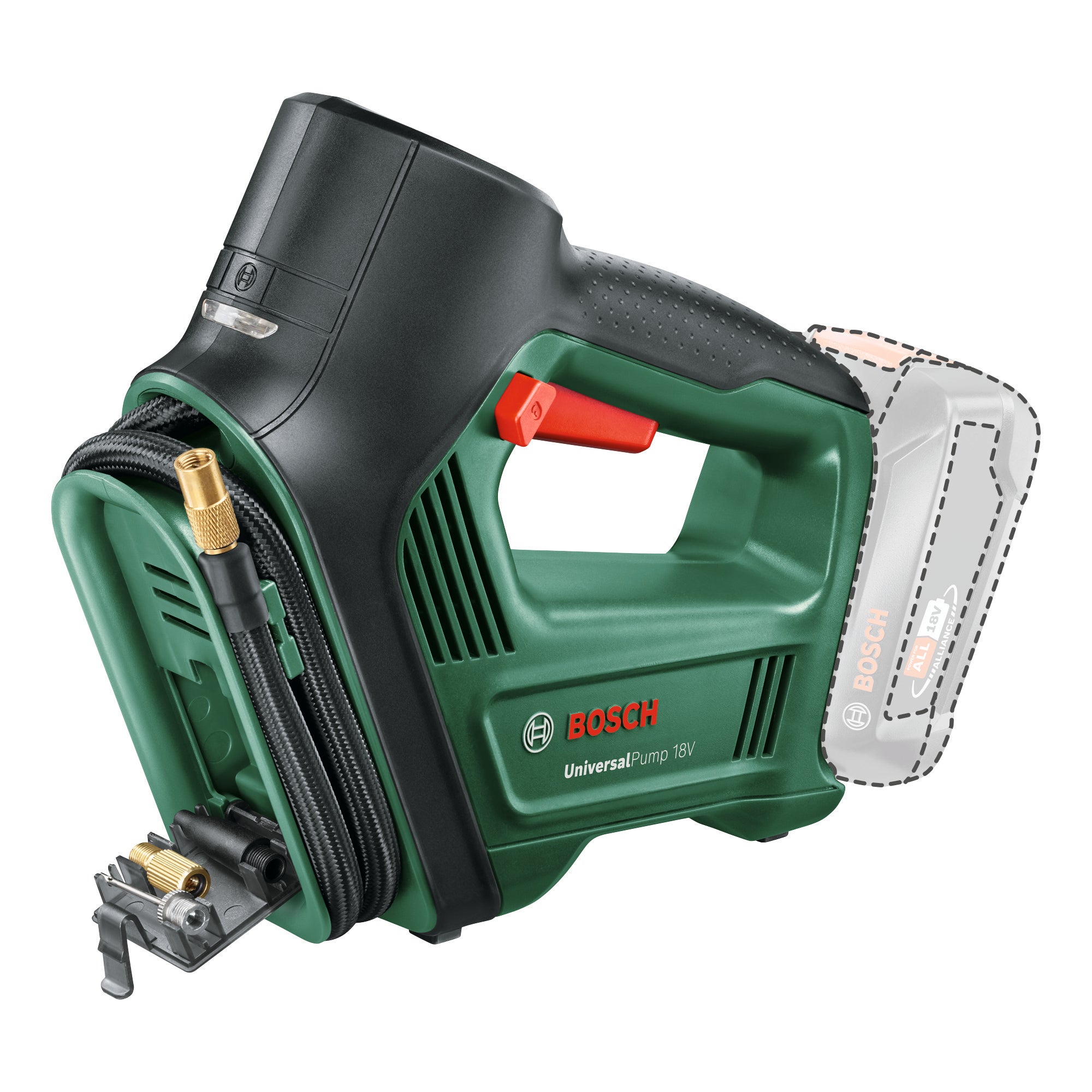 Aspiratore manuale BOSCH Universalvac 18 V, 0.5 l