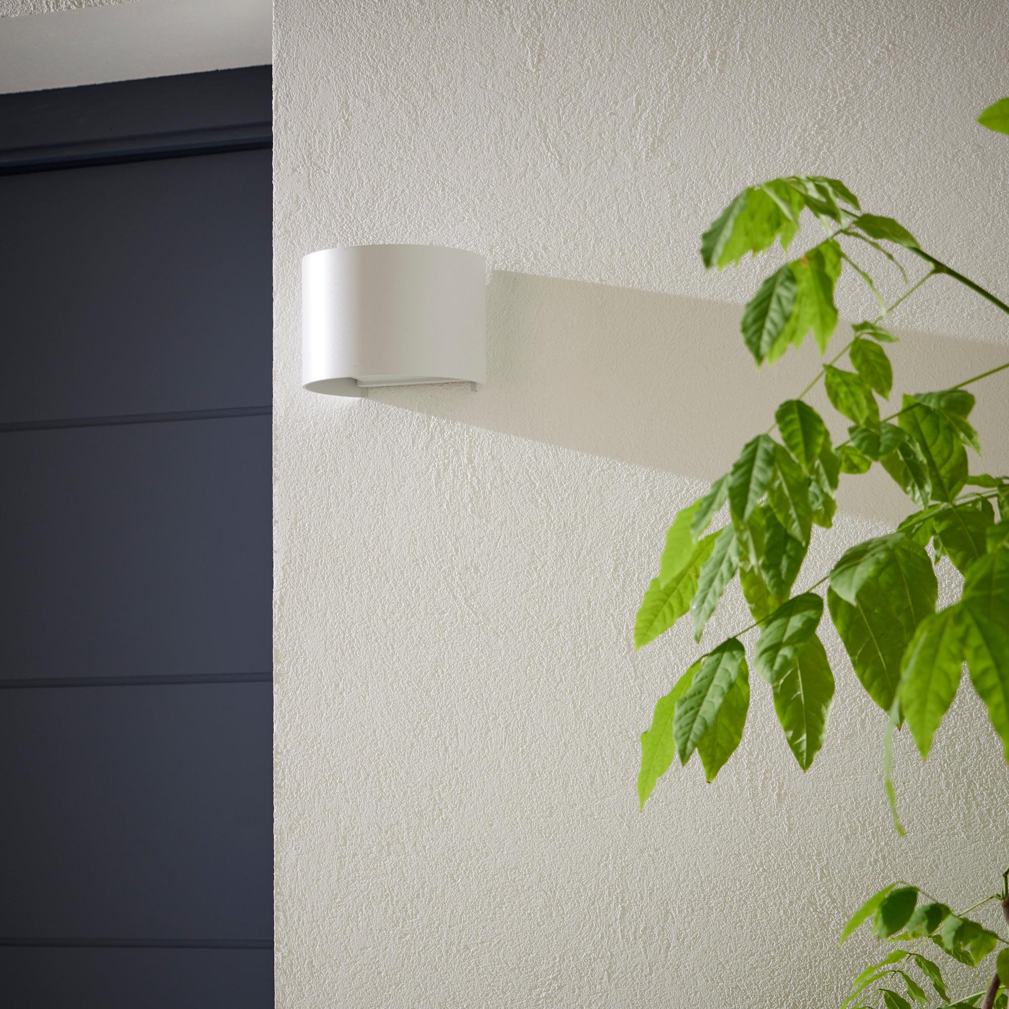 Lindby Applique Da Parete Moderna In Vetro Bianco – Dimmerabile, Per Corridoio, IP20, E27