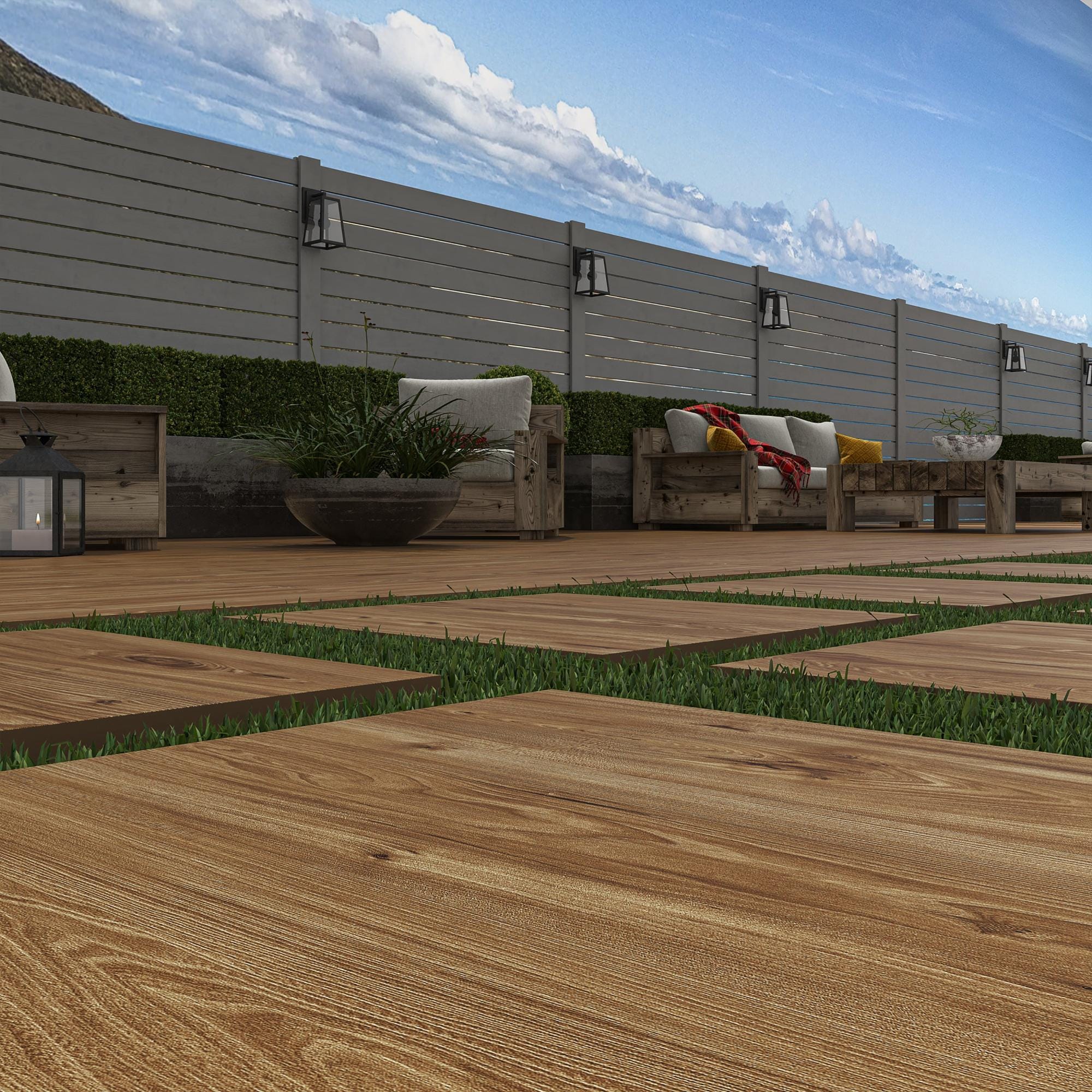 Piastrella Da Pavimento WAKEFIELD BROWN 60X60 2CM Per Esterno 60 5x60 piastrella-da-pavimento-wakefield-brown-60x60-2cm-per-esterno-60-5x60