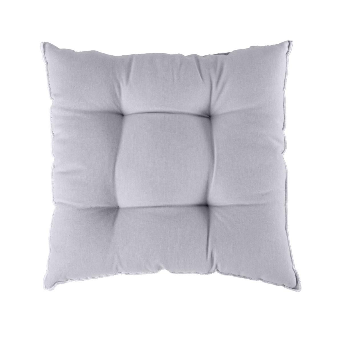 Cuscino Rialzato Per Sedia Homescapes 40x40x10 Cm, Con Lacci, In Cotone, Rosa, Ortopedico Per Schiena E Ginocchia - 4