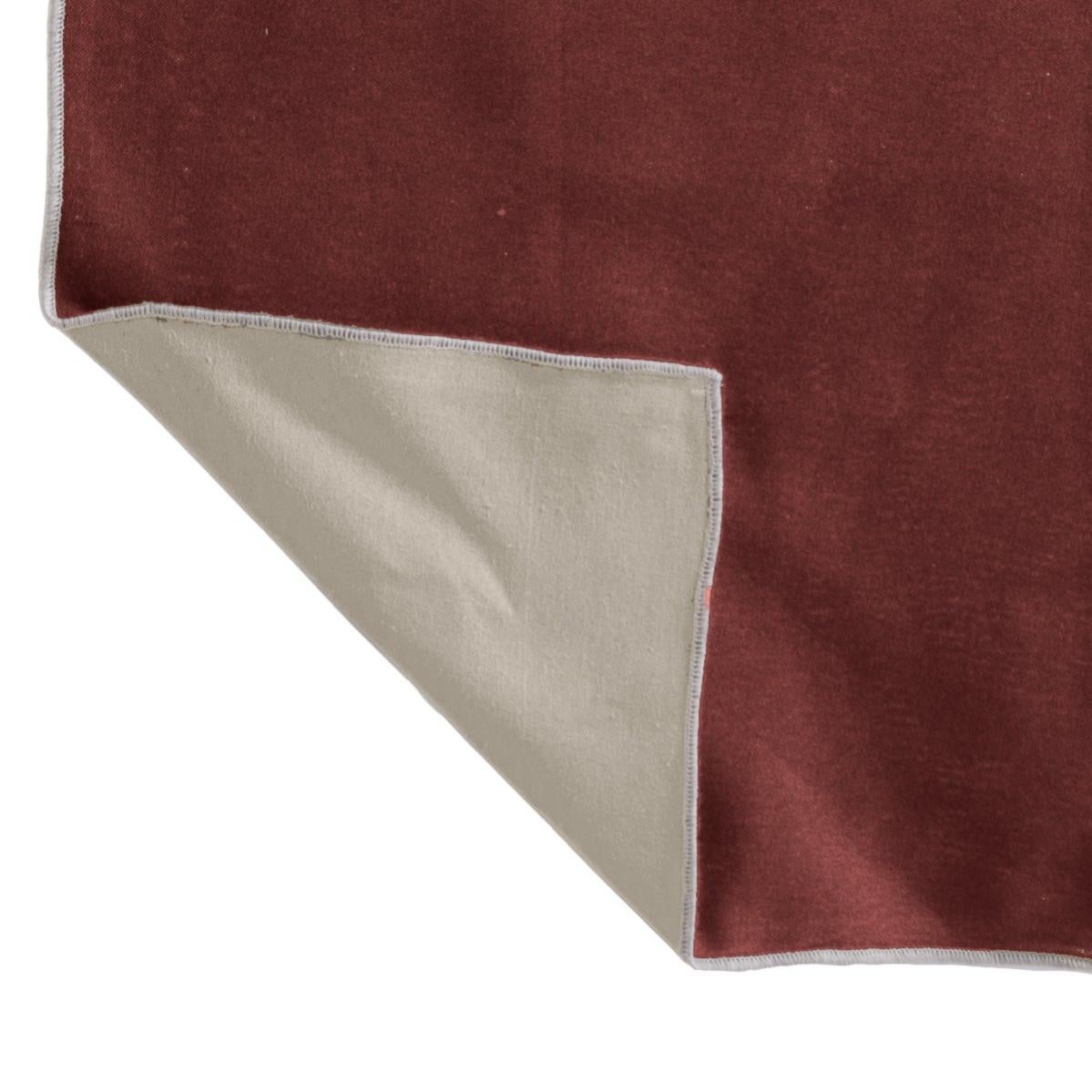 Tovaglia Runner Airlaid Rosso 0,4x48m Pretagliati a 30cm (1 Pezzo