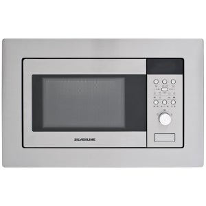 Forno microonde nero black 25l SILVERLINE - Incasso