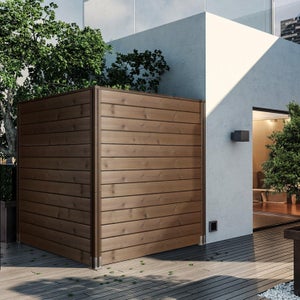 Decor Space Staccionata in Legno di Pino Naturale per recinzioni Giardino e  terrazzo (180 x h 80 cm) : : Giardino e giardinaggio