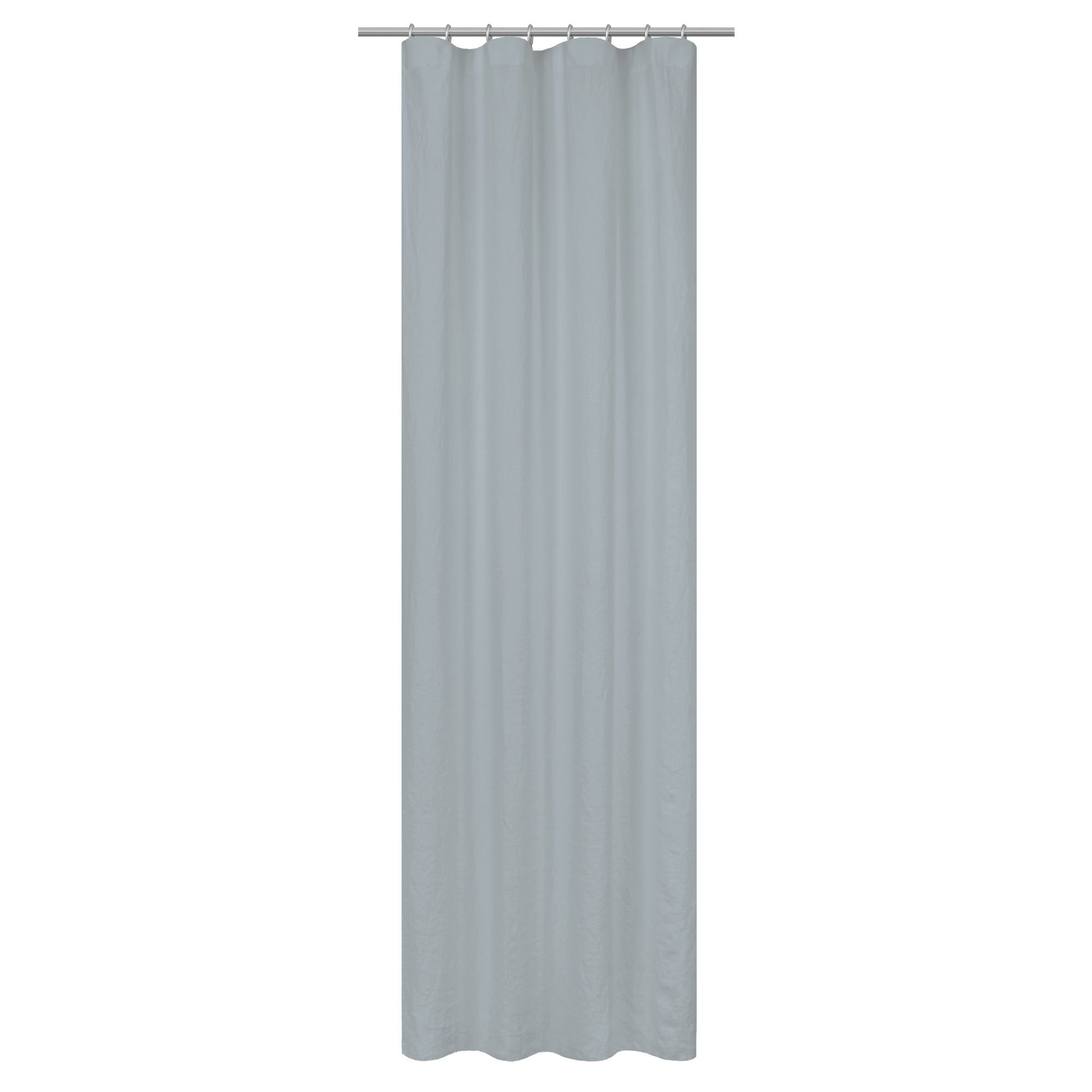Tenda A Righe Con Passanti Empatia Blu – 150x290 Cm – Cotone – Blanc Mariclo