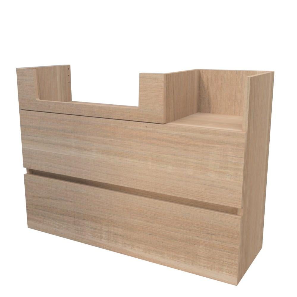 Pannello Truciolare Nobilitato Noce Scuro Spessore 18mm - Bordo Su 4 Lati, Misura 90x100 Cm