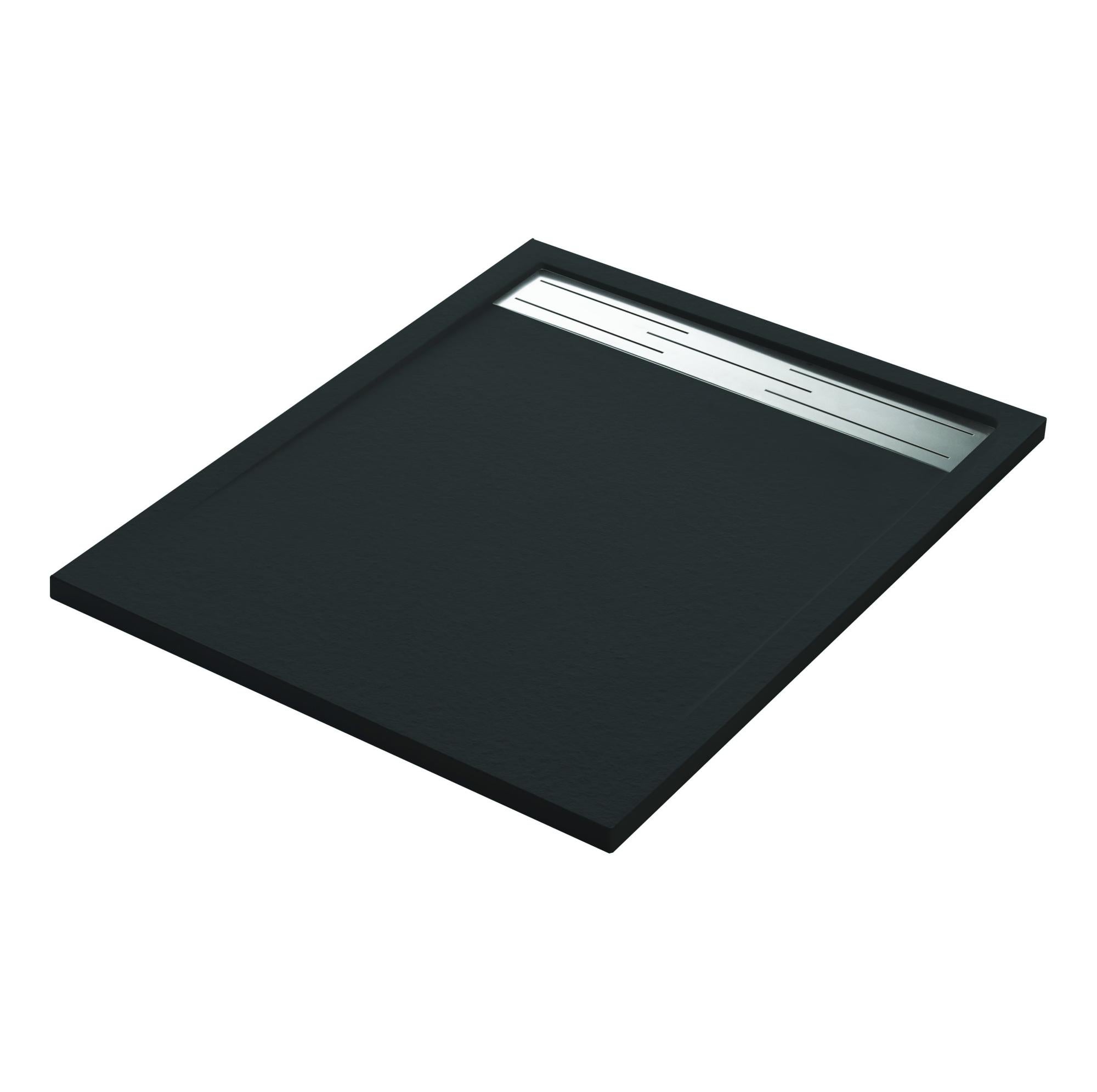 Piatti Di Plastica Riutilizzabili Microonde Neri 23x23cm - Foto 4