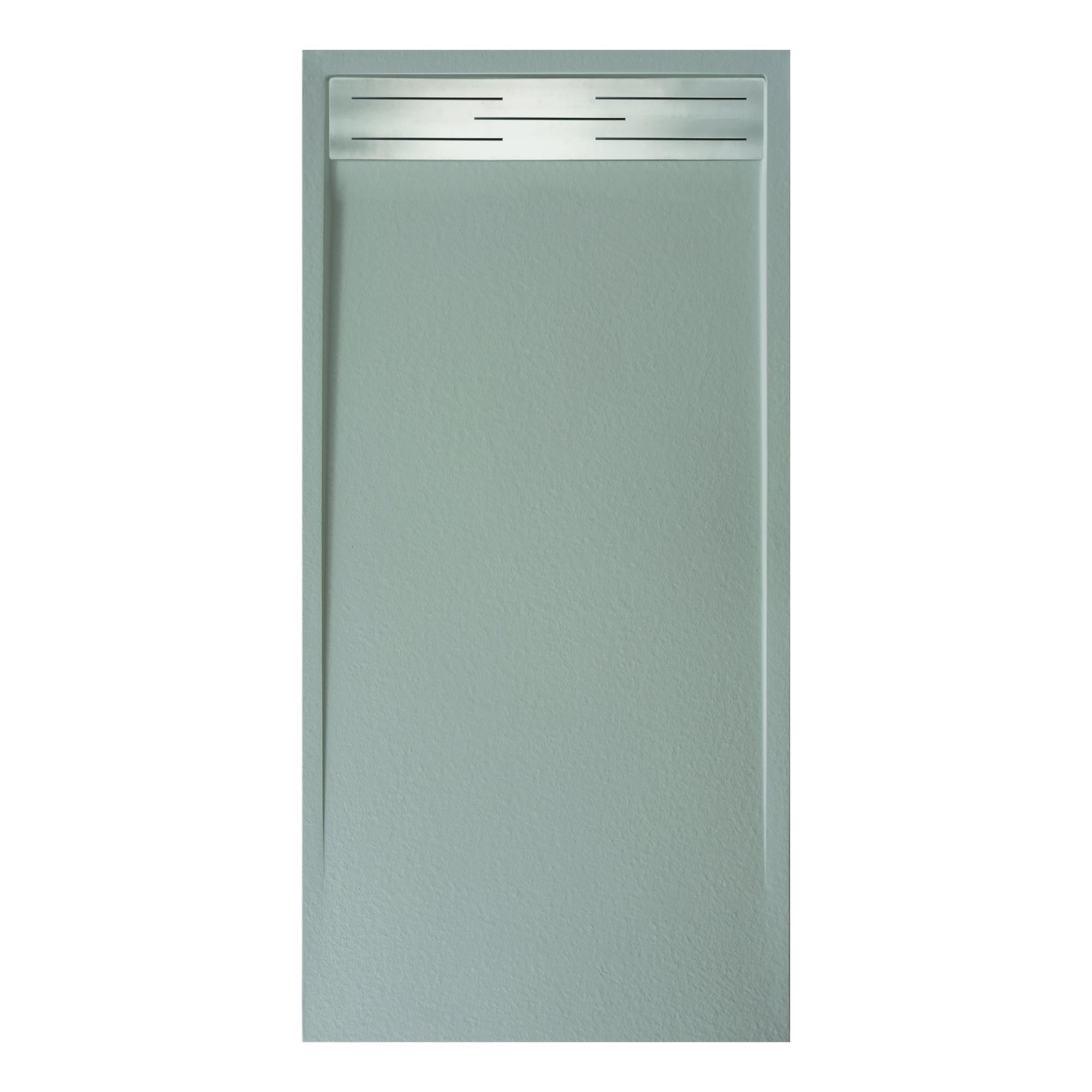 Lechuza Vaso Da Tavola Delta Antracite Metallizzato 30 X 11 Cm Altezza 13 Cm