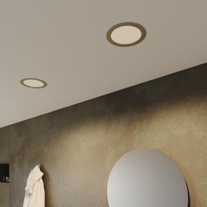 Segnapasso Faretto LED 3W Vetro Incasso Muro Scatola 503 luce balcone IP65  INTEC