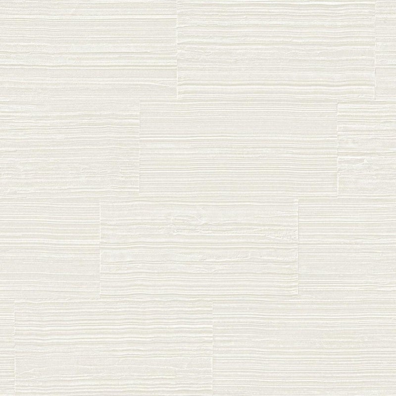Carta da parati Metal Piastrella bianco sporco, 53 cm x 10.05 m