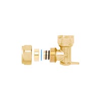 T-shirt Estrusa Raccordo A T In Ottone Maschio 1/4 NPT - Per Olio, Gas, Acqua, Dimensioni 1/2 Pollici Tubo Quadro Ferro - Foto 7