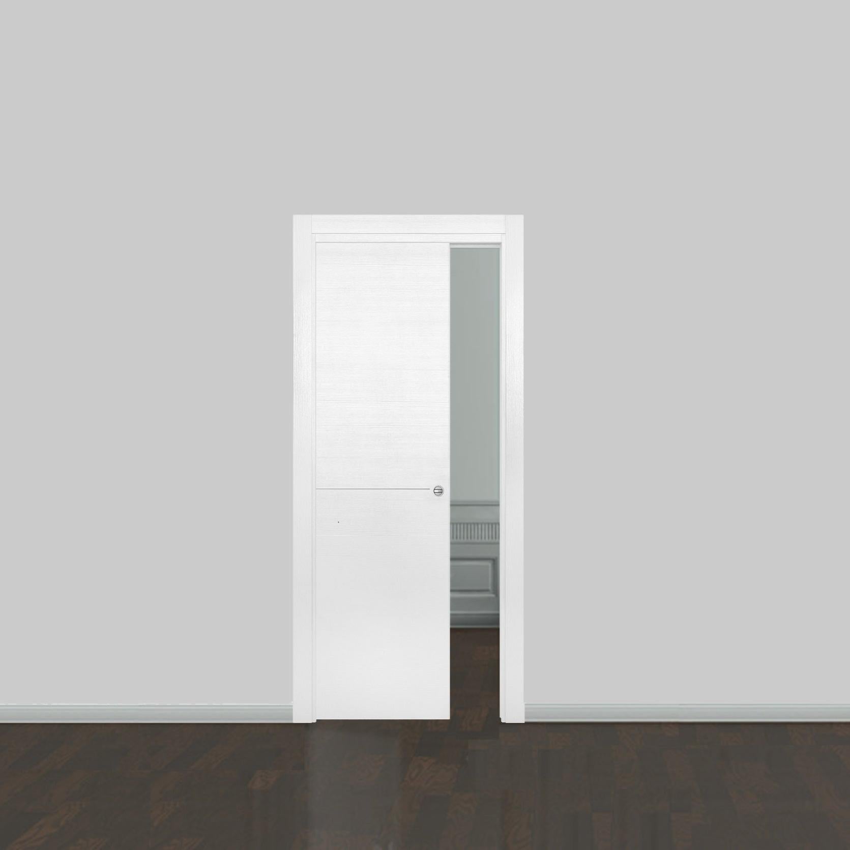 Riteav 2 Porte Coassiali Da Parete – Piastra A Muro Femmina-Femmina, Connessione Tool-less, Colore Bianco