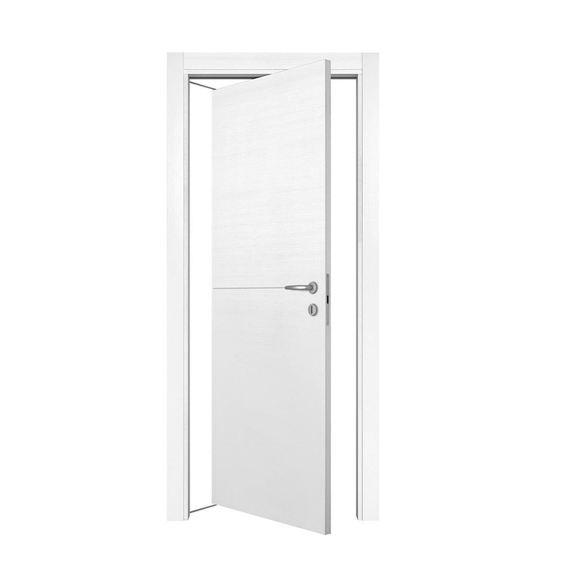 Porta rototraslante Mondrian inserto cromo bianco matrix L 70 x H 210 ...