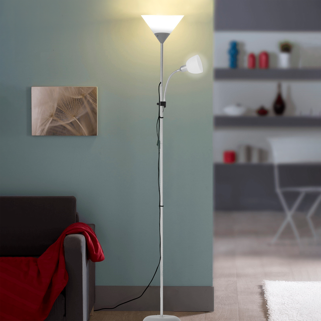 Lampada da Terra Piantana Ø55x120 cm E27 in Legno Pralume in Cotone Nero –  acquista su Giordano Shop