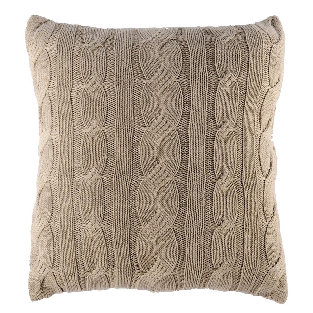 Cuscino Atmosfera Zzz In Policotone Taupe 50x75 Cm | Federa Lavabile, Morbida E Comfortevole - Foto 8