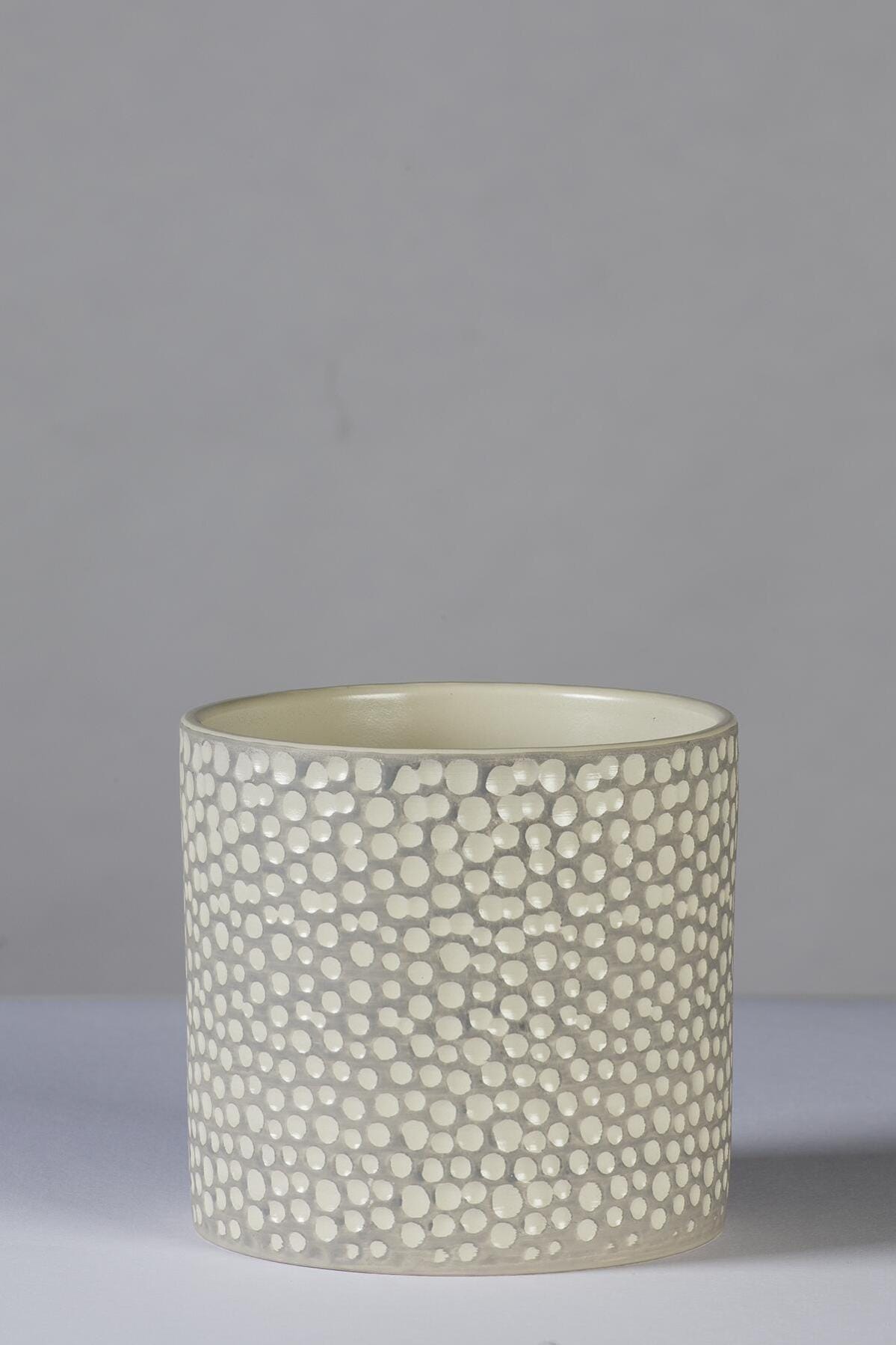 2er Set Vasi Deco Limoni Rotondo H.33 + 35cm Crema Giallo IN Ceramica 2er Set Vasi Deco Limoni Rotondo H.33 + 35cm Crema Giallo IN Ceramica