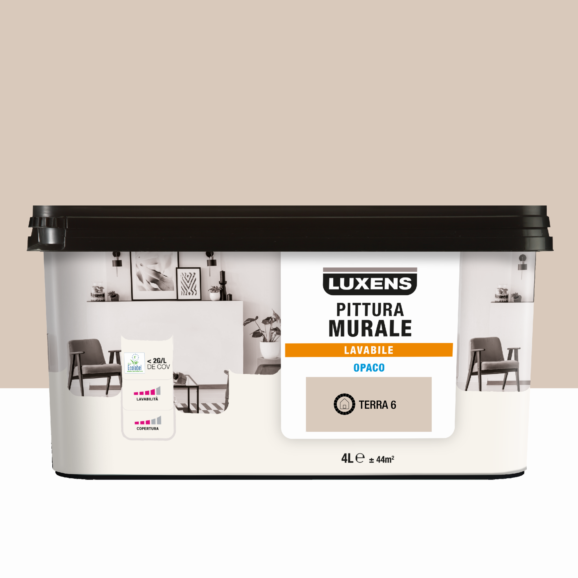 Pittura per interni lavabile, BOERO BiancoX bianco opaco, 14 L | Leroy Merlin