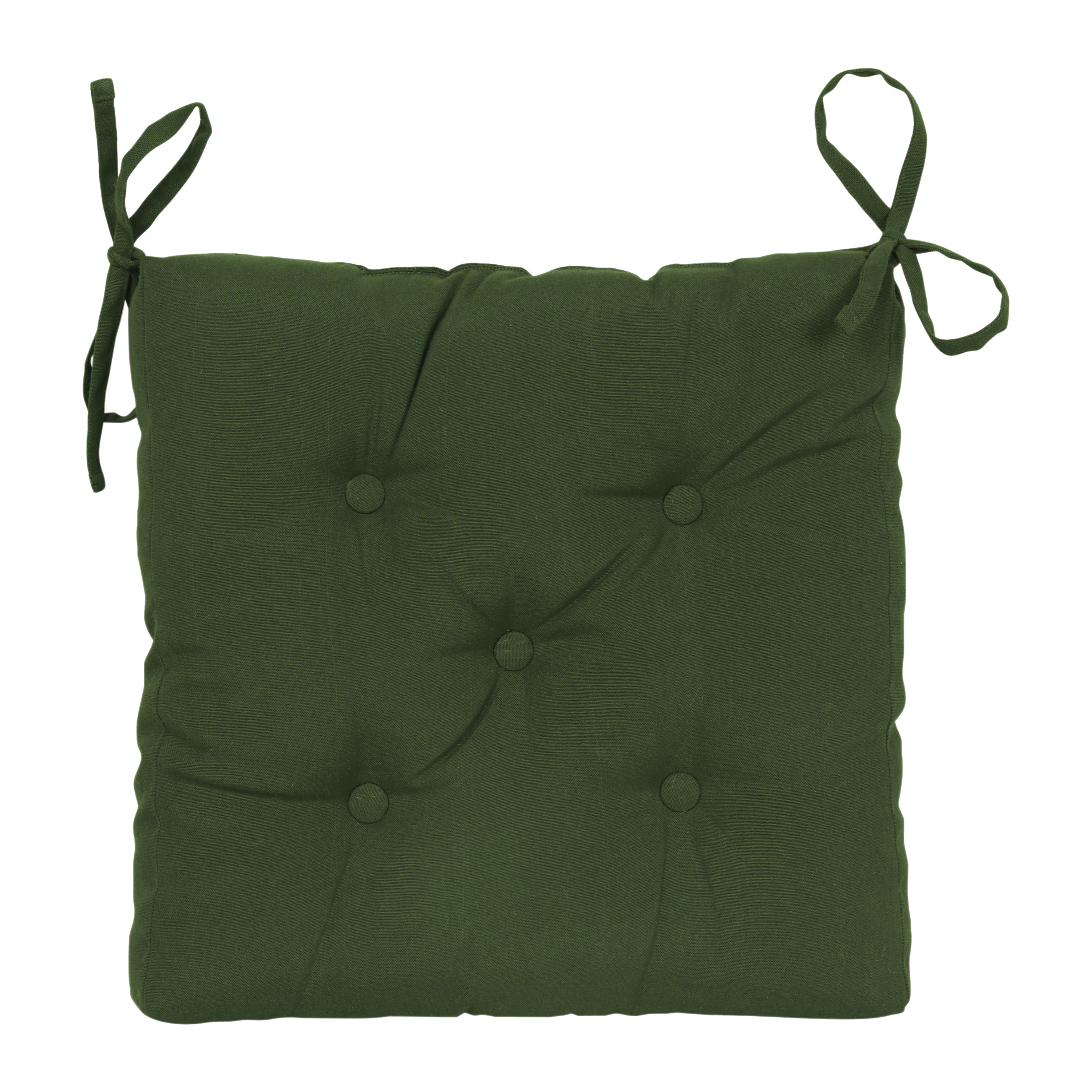 Cuscino per sedia INSPIRE verde 40 x 40 x Sp 6 cm