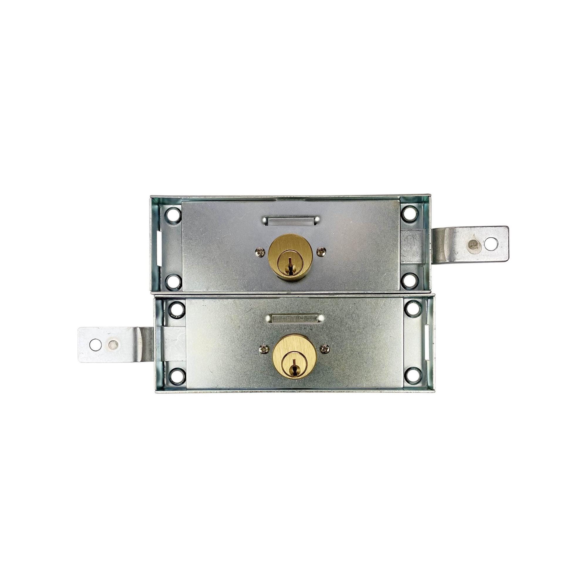 Kit portacilindro moia per serratura porta blindata, a profilo europeo Kit portacilindro moia per serratura porta blindata, a profilo europeo