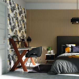 pannelli decorativi per pareti-legno-camera-letto