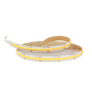 Profilo in Alluminio Colore Silver per Strip LED ad Incasso per Cartongesso  Angolare Esterna (Max l: 9,5mm) Copertura Satinata 2000 x 50,12mm