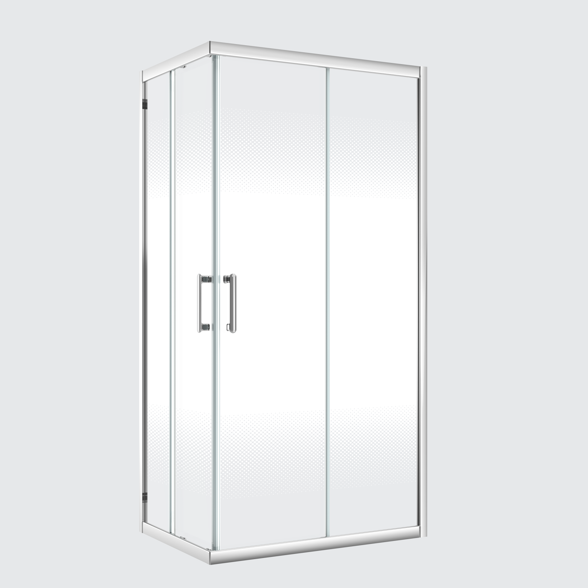 Porta pieghevole pieghevole Easy 90 cm, H 190 cm in vetro, spessore 6 mm trasparente nero Porta pieghevole pieghevole Easy 90 cm, H 190 cm in vetro, spessore 6 mm trasparente nero