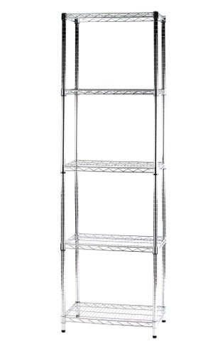 King Home S1775003 Scaffale Cromato 5 Piani : : Casa e cucina