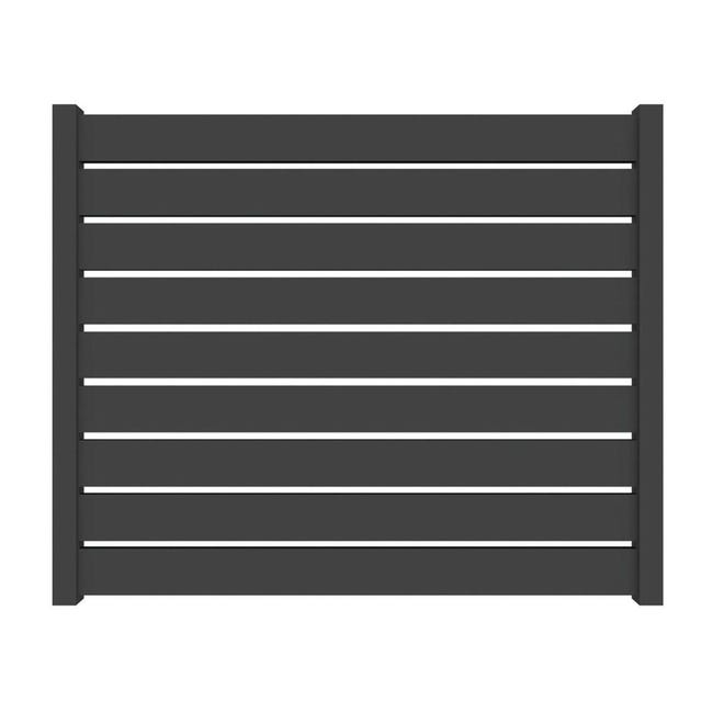 Doga per pannelli e recinzioni MAIA grigio , 4 pezzi, in alluminio H 12 ... - 1503173 Doga per pannelli e recinzioni MAIA grigio , 4 pezzi, in alluminio H 12 ... - 1503173