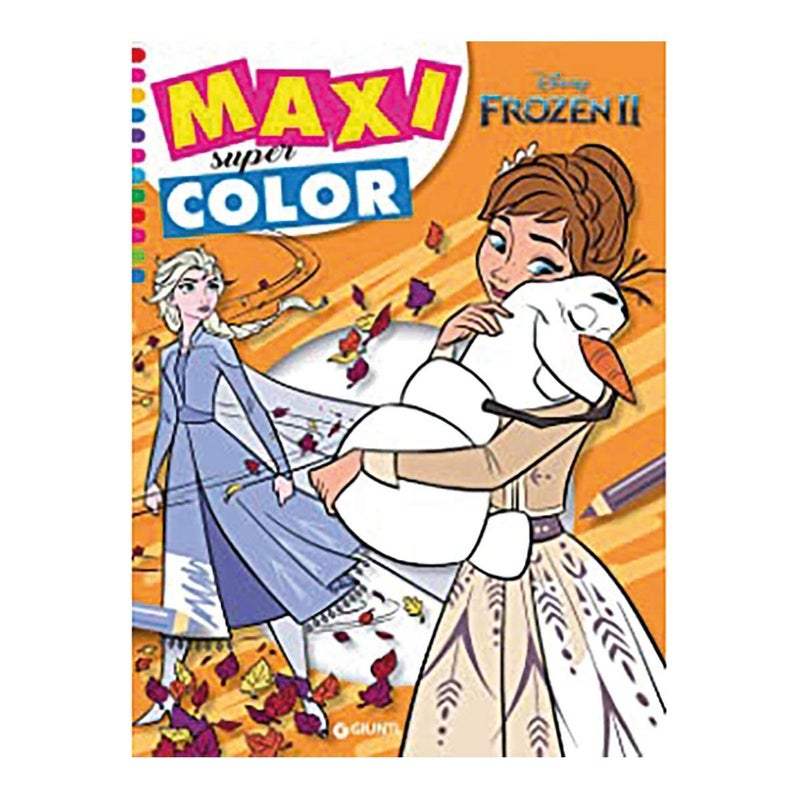 Libro Frozen 2 maxi supercolor Disney